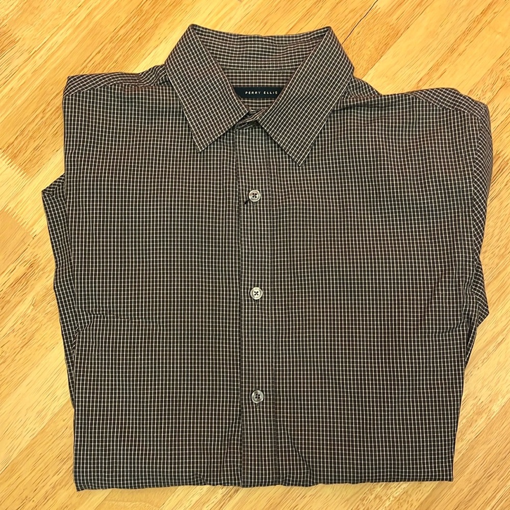 PERRY ELLIS men’s dress shirt